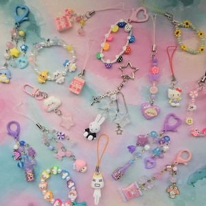 Cute Gotochi Keychains Kawaii Animal Phone Straps Adorable Japanese Keychains Star Phone Strap Colorful Animal Phone Straps Collectible Char