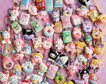 Cute Phone Charms Kawaii Japanese Keychains Gotochi Phone Strap Kawaii Animal Phone Charms 3d Phone Accessory Cute Stocking Stuffer Gift