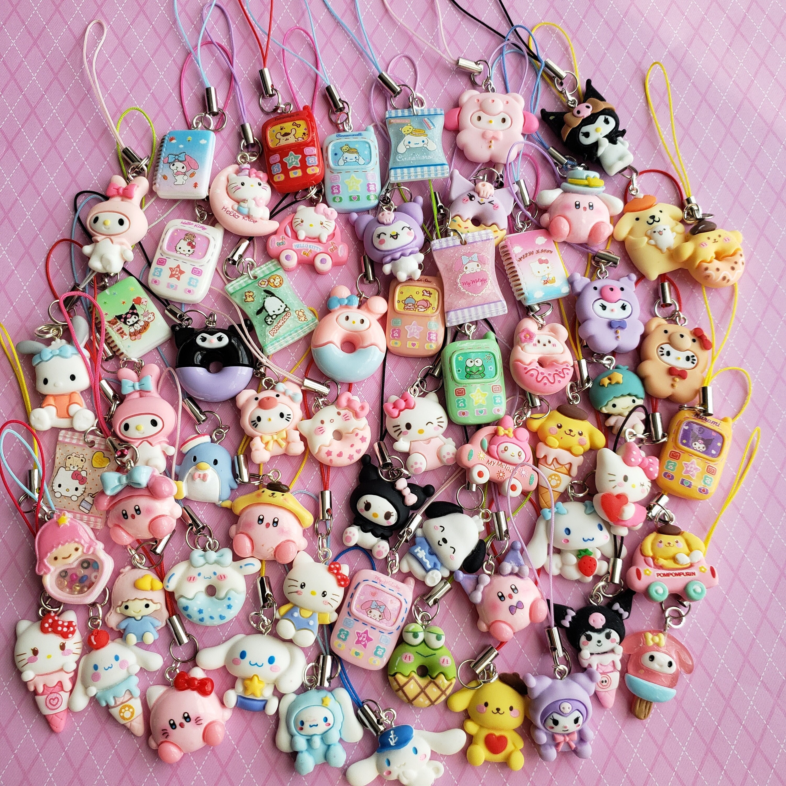 小物 kohjiya 3 TYPES OF CHARMS wholesale-cubic-zirconia-