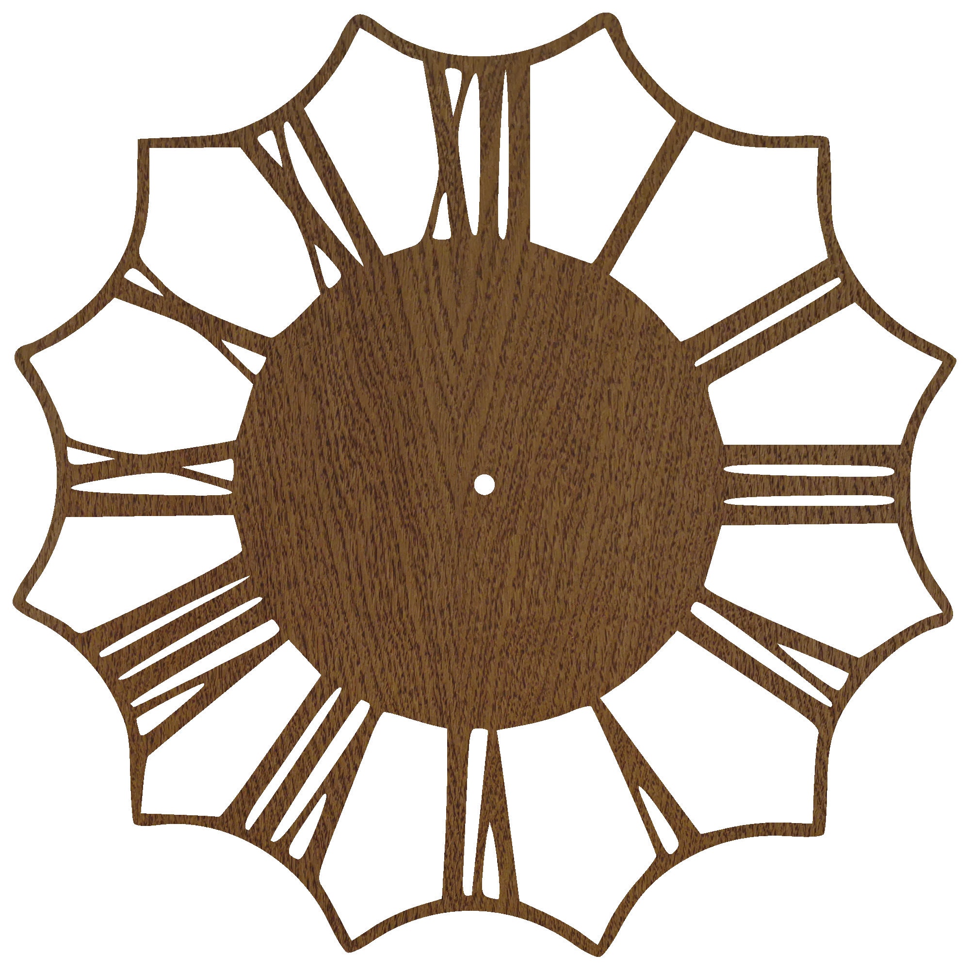 Wall Clock Roman Numbers SVG Digital Download Perfect for Etsy