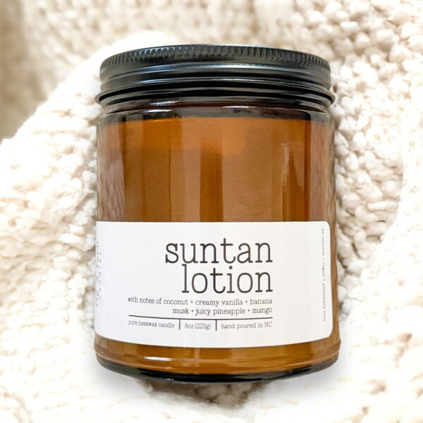 Suntan Lotion Etsy