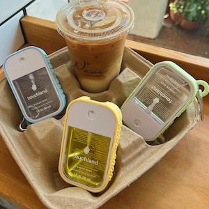 Touchland Mist Case for Bags, Keychain, and Lanyards