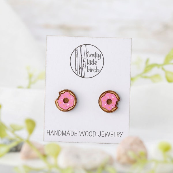 Donut Stud Earrings