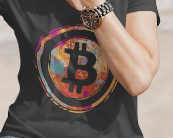 Bitcoin Unisex Jersey Kortärmad T-shirt