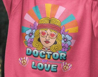 Doctor of Love Unisex Heavy Blend Crewneck Sweatshirt