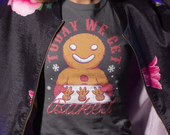 Today We Get Baked Unisex Jersey Short Sleeve Tee