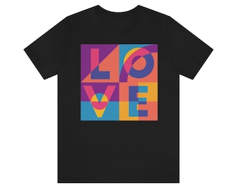 LOVE Unisex Jersey Short Sleeve Tee