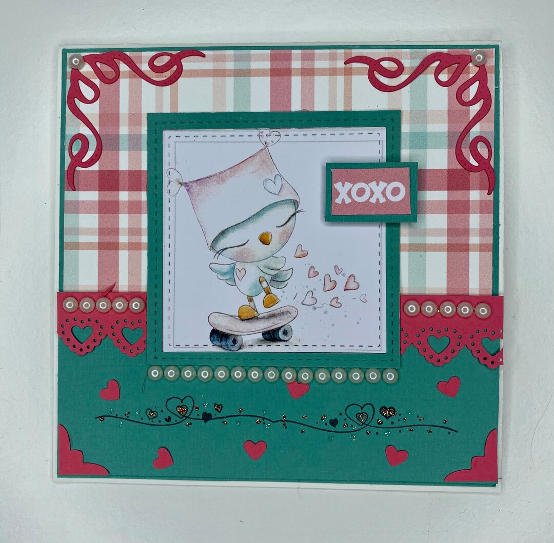 Valentines Card Valentines Greeting Greeting Card Blank Card Love You Card All Occasion