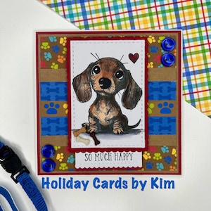 All occasion card, dog card, puppy card, greeting card, blank card, card for friend, thank you card.
