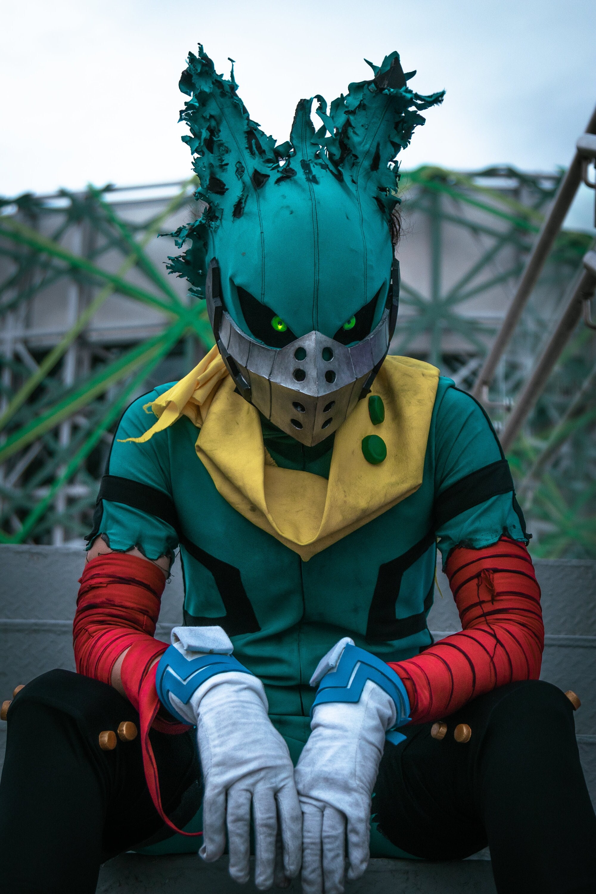 Deku Vigilante del traje de cosplay inspirado en BNHA lea la descripción a  continuación -  México