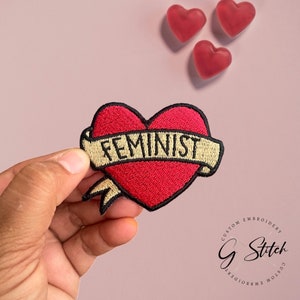 Feminist Heart Patch
