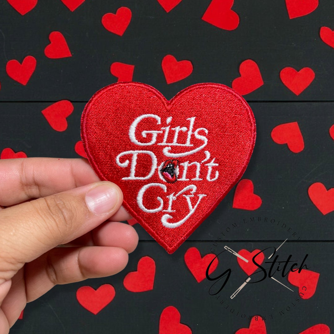 Girls Don't Cry Patch - Etsy