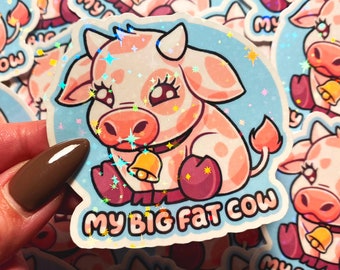 My Big Fat Cow - Single Sticker
