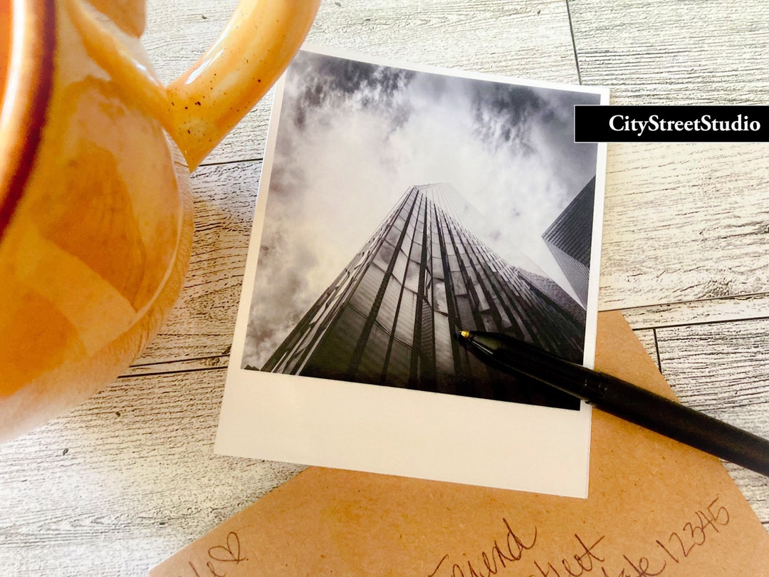 Photography Architecture Building NYC New York Greeting Card Note Card ...