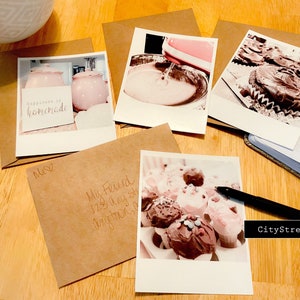 Fotografía Postre casero Dulces Dulces Tarjetas de felicitación Fotos de la hermosa vida diaria ¡Puede personalizarlas usted mismo!