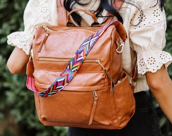 Brielle Convertible Bag Backpack Purse Diaper Bag Vegan 
