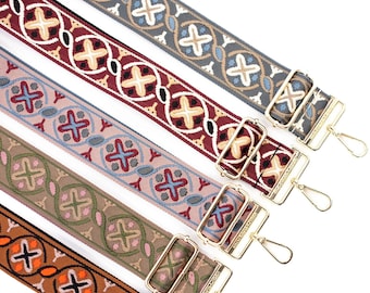 Ingrid Woven Bag Strap: Adjustable Scandinavian Style