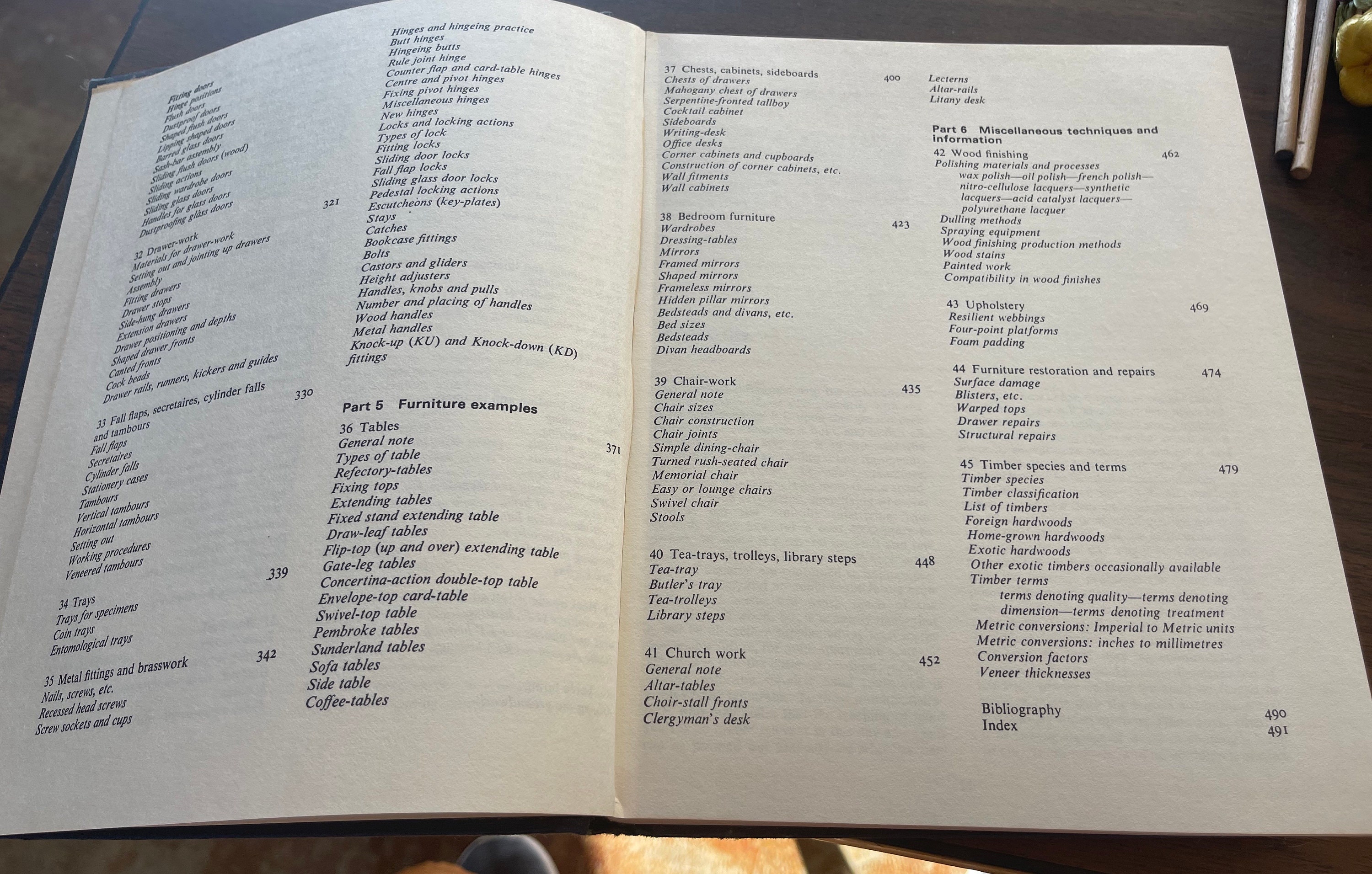 Hardcover of the Encyclopedia of Furniture Making by Ernest Joyce