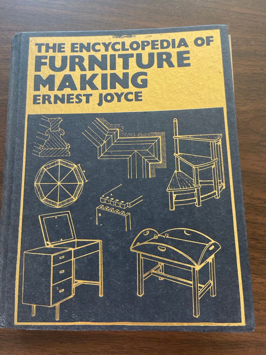 Hardcover of the Encyclopedia of Furniture Making by Ernest Joyce