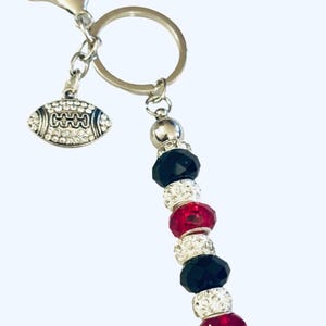 Louisville Cardinals Premium Lanyard - Charcoal ID & Key Holder With Detachable Clip - View #4