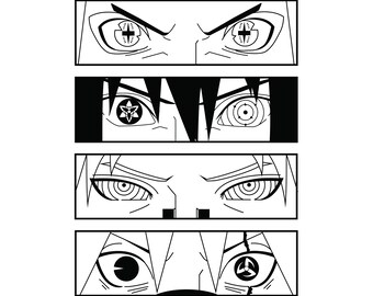 naruto poster etsy