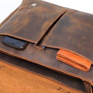 Mardin Genuine Leather Messenger Bag zdjęcie 9