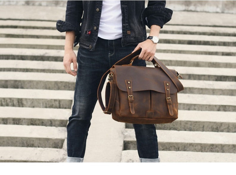 Mardin Genuine Leather Messenger Bag zdjęcie 3