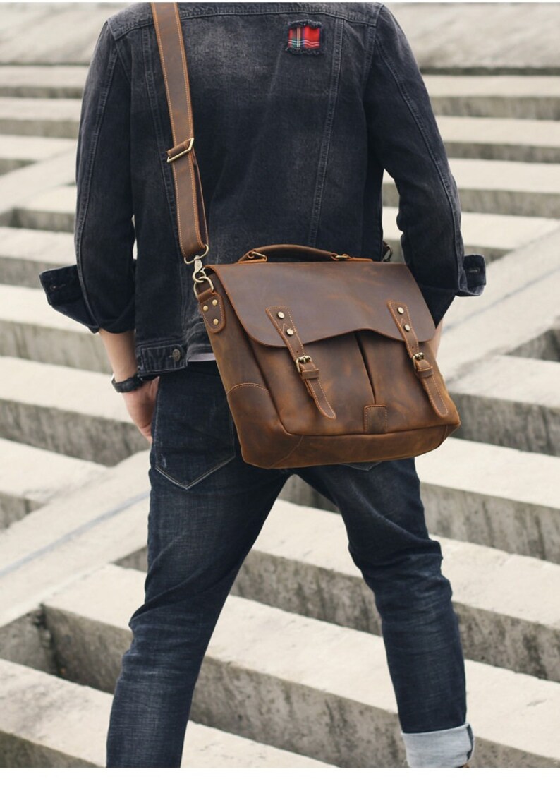 Mardin Genuine Leather Messenger Bag zdjęcie 2