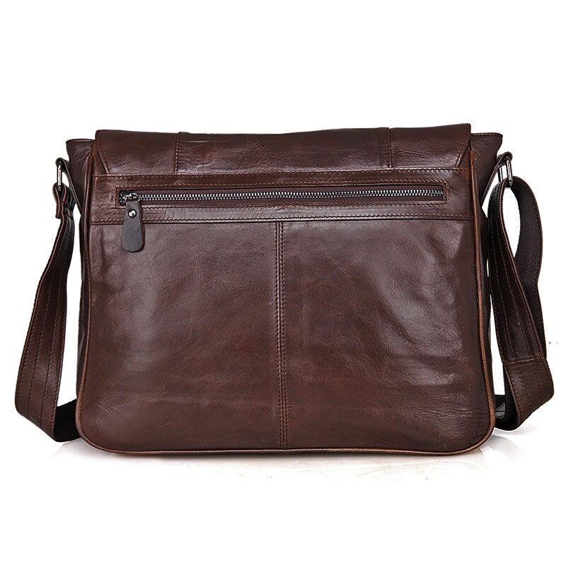 Lawrence Genuine Leather Messenger Bag/laptop Bag/crossbody - Etsy