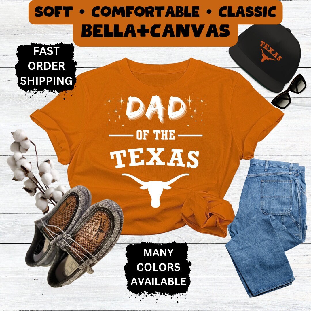 Texas Longhorn Shirt Austin Vacation Gift UT Gift UT Austin Etsy