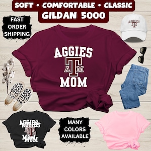 Texas Aggies Mama Trending t-shirt T-Shirt Gig &#39;Em College Football Spieltag Shirt t-shirt Jersey Pullover Pullover Kleidung Sport Mom Austin