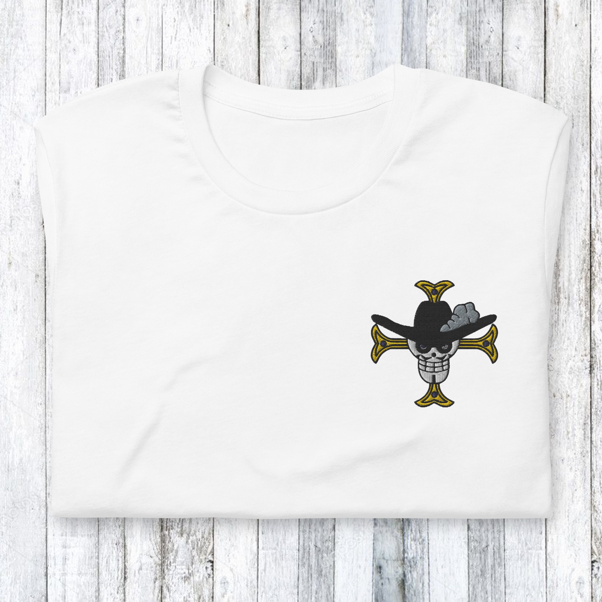 Dracule Mihawk - One Piece v.1 - white version Kids T-Shirt for