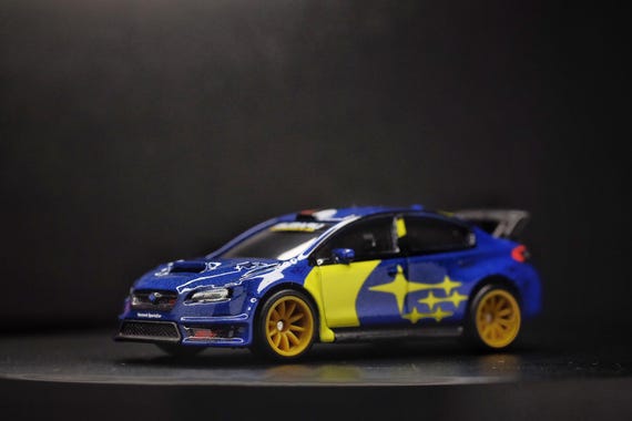 2016 Subaru WRX Sti Custom 1:64 Hot Wheels Diecast - Etsy