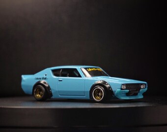 Hot Wheels Liberty Walk R34 GTR Nissan Skyline Red Mountain