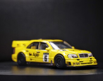 Mercedes Benz C63 AMG Black Series Hot Wheels (custom Real