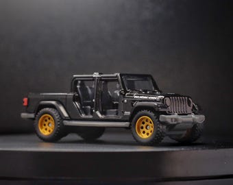 Matchbox 2020 Jeep Gladiator-mbx Jungle-red Without Doors-short