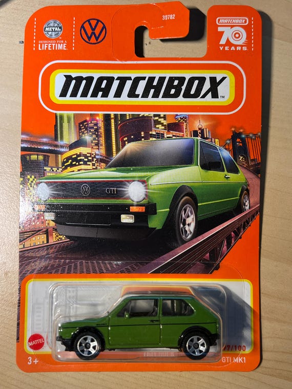Volkswagen Golf MK1 Custom Hot Wheels 1:64 Diecast - Etsy