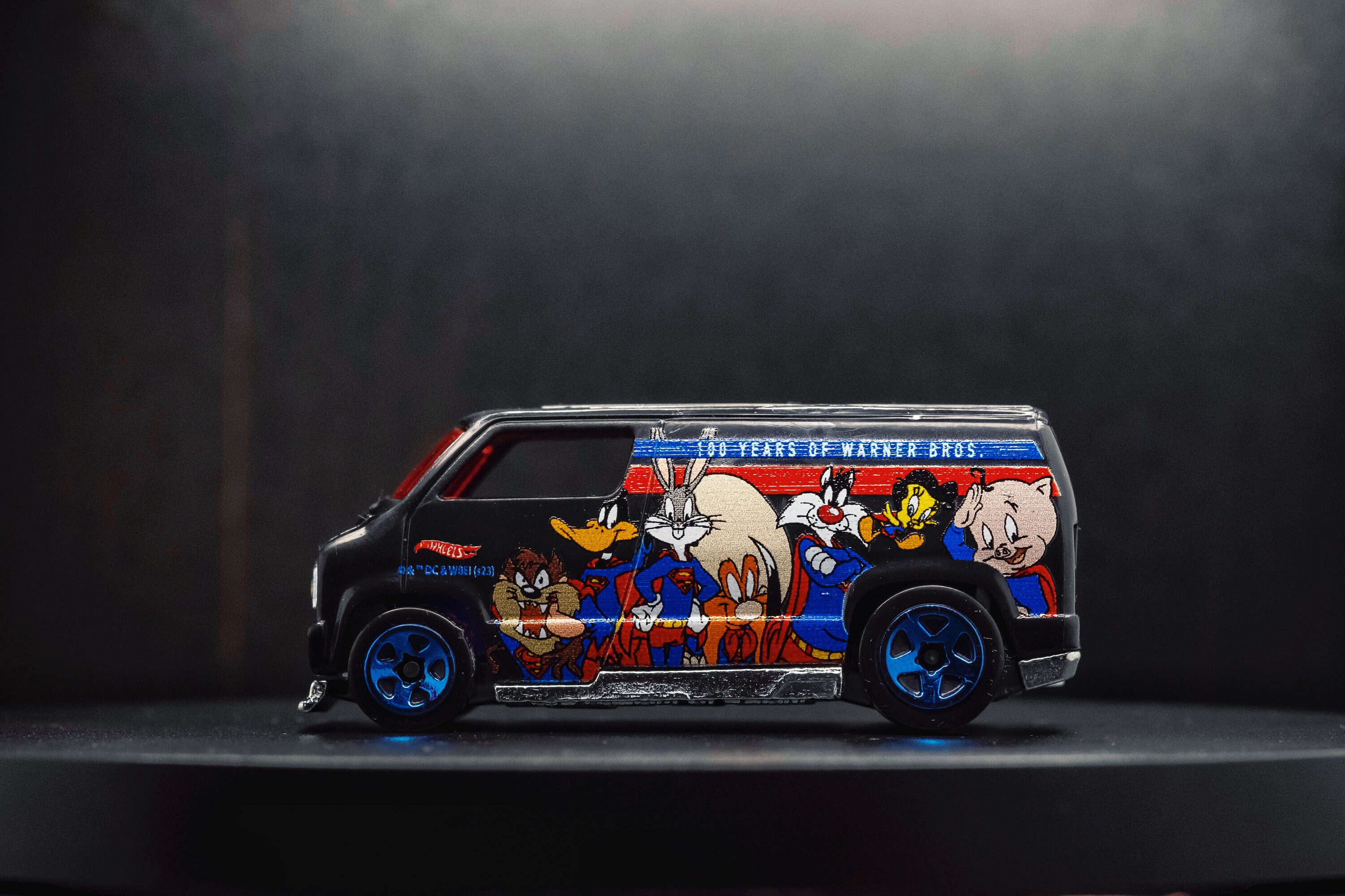 Hot Wheels 1/64 - Custom 77 Dodge Van - Masters Of The Universe - Real Riders