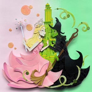 Defying Gravity, Wicked inspired - Fine Art Print