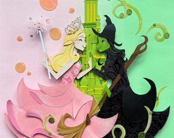 Defying Gravity, Wicked inspired - Fine Art Print