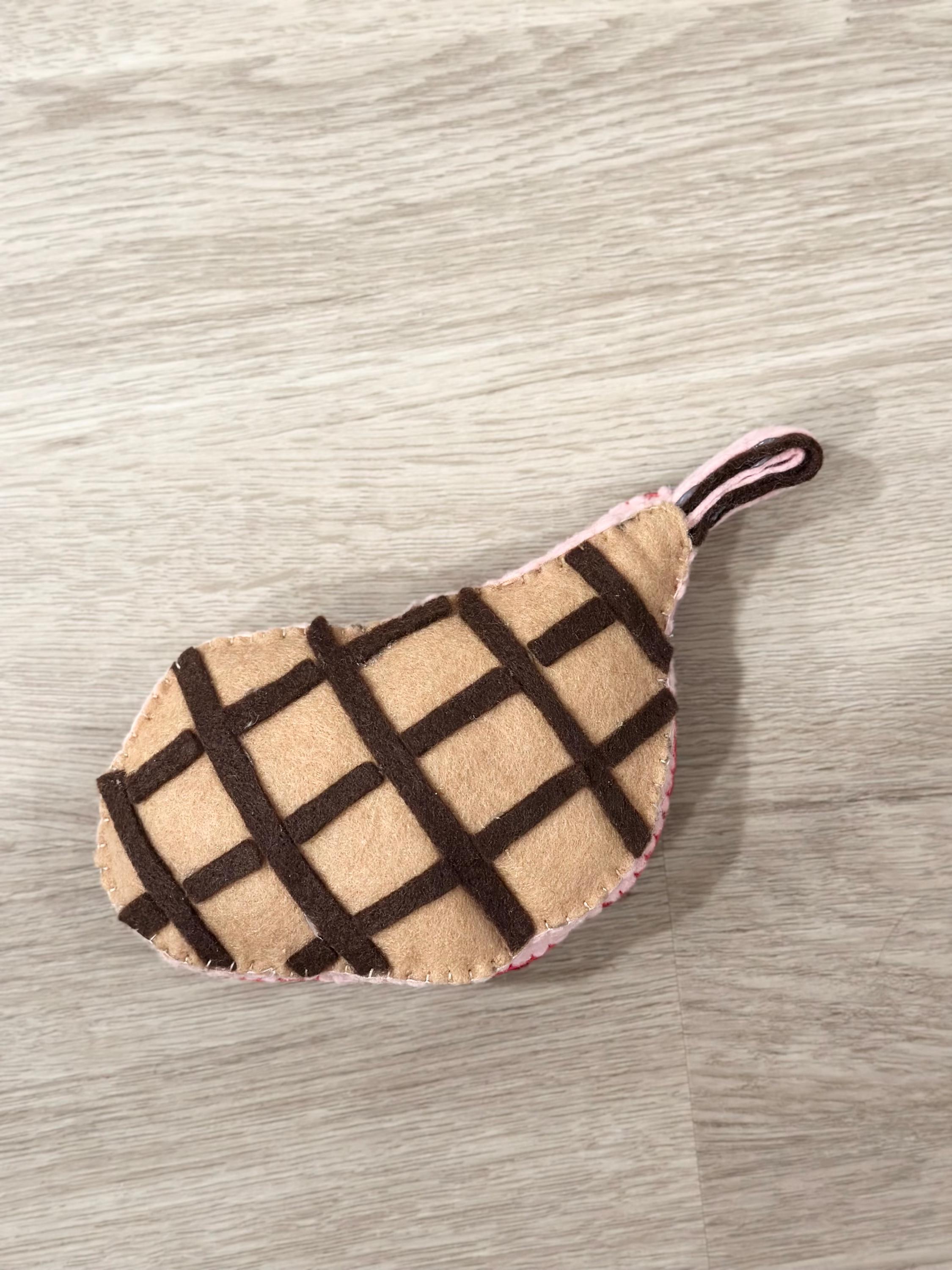 Toy Ribeye Images Felt Steak Pretend Play Toy, Reversible Bone-in Ribeye - Etsy