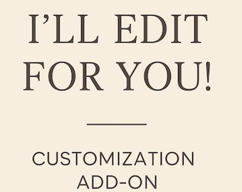 Individuelle Einladungsvorlage Bearbeiten: Personalisierungs Add-On