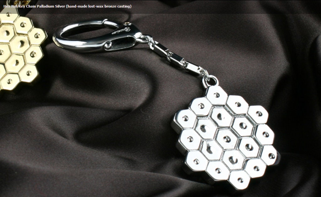 Nut Keychain Hex Nut Keychain, Bag Charm, Hex Nut Keychains, Friend Gift Ideas Women ...