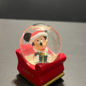 Jcpenney Snow Globes Mickey Mouse - Etsy
