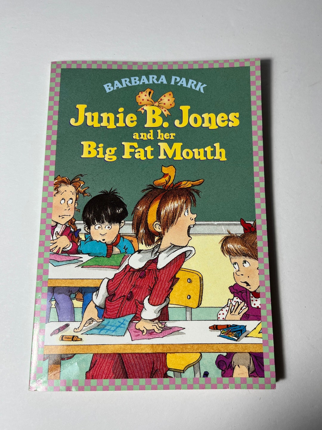 Junie B Jones and Her Big Fat Mouth, Author Barbara Park, Vintage