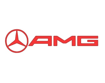 MERCEDES AMG Car Vinyl Decal Transfer Stickers X4 .. Car Styling Tuning Sports