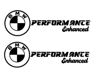 BMW Performance CAR Vinyl Decal Transfer Stickers Many Colours Car Styling