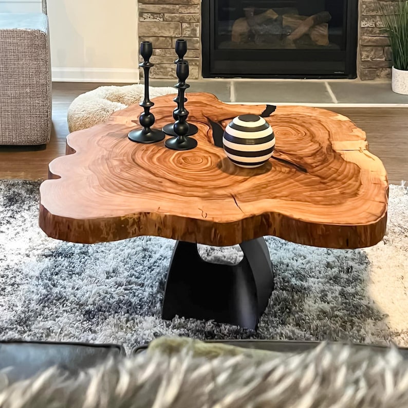 Handmade Metal Coffee Table Base 16.2" H, Modern Furniture Legs 121S Tulipe image 11