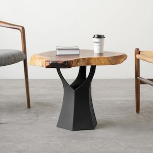 Bench Legs 106 Namu - Small Size - 16H inch of FlowyLine ✔️ Coffee Table Base for DIY furniture dining home decor epoxy woodwork bench legs furniture legs table legs metal coffee table farmhouse steel table base raw steel square bench legs granite table base entryway table glass table base