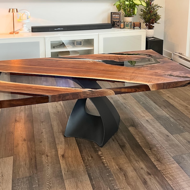 Handmade Metal Coffee Table Base 16.2" H, Modern Furniture Legs 121S Tulipe image 16